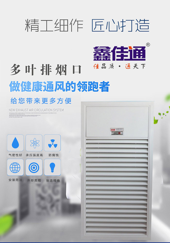 遠(yuǎn)控電動(dòng)多葉排煙口